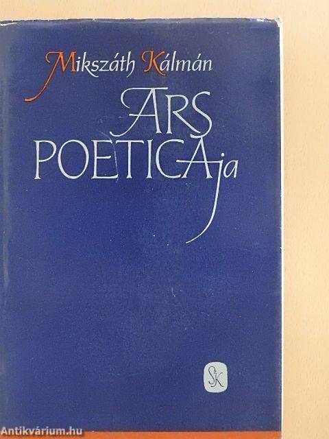 Mikszáth Kálmán ars poeticaja