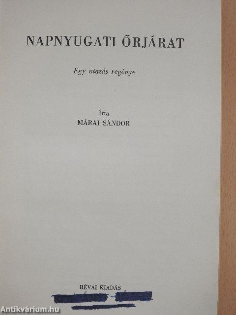 Napnyugati őrjárat