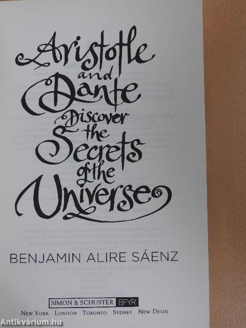 Aristotle and Dante Discover the Secrets of the Universe