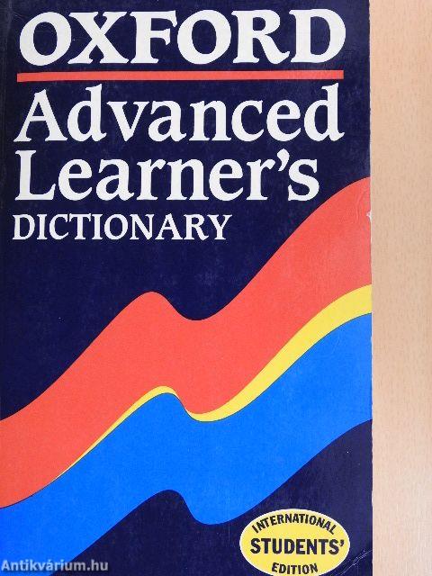 Oxford Advanced Learner's Dictionary of Current English