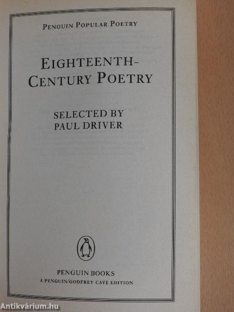 Eighteenth-Century Poetry