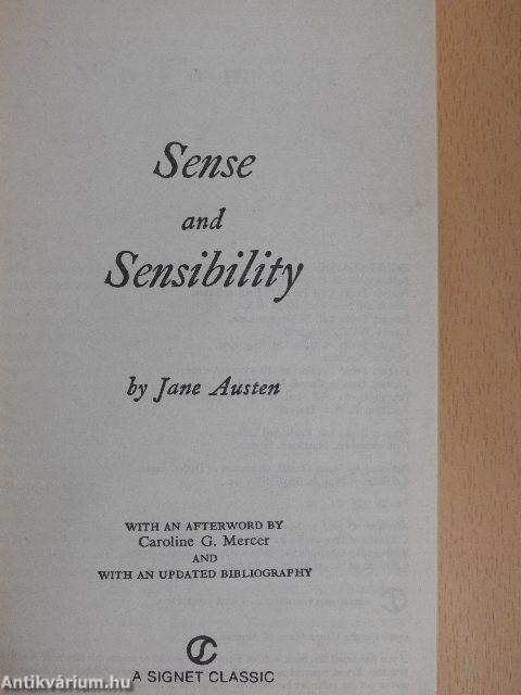 Sense and Sensibility