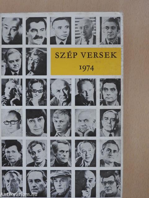 Szép versek 1974 (aláírt példány)