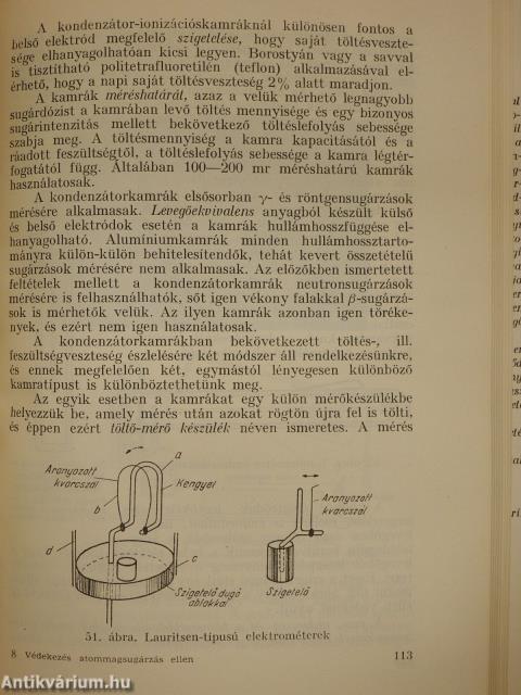 Védekezés atommagsugárzás ellen (dedikált példány)