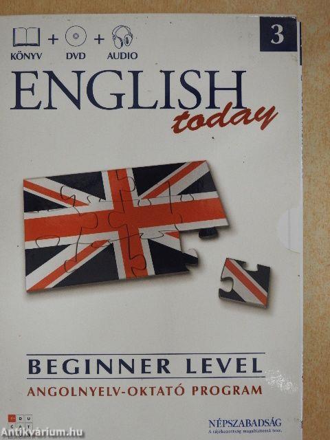 English today Beginner level 3. - DVD-vel