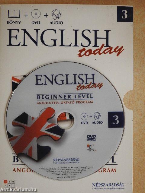 English today Beginner level 3. - DVD-vel