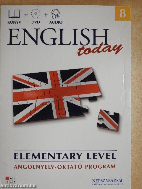 English today Elementary level 8. - DVD-vel