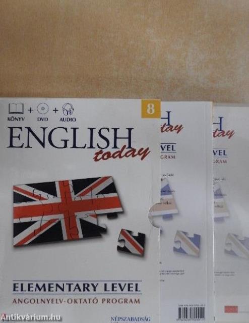 English today Elementary level 8. - DVD-vel