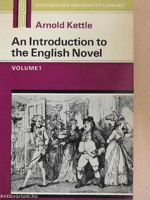 An Introduction to the English Novel 1.