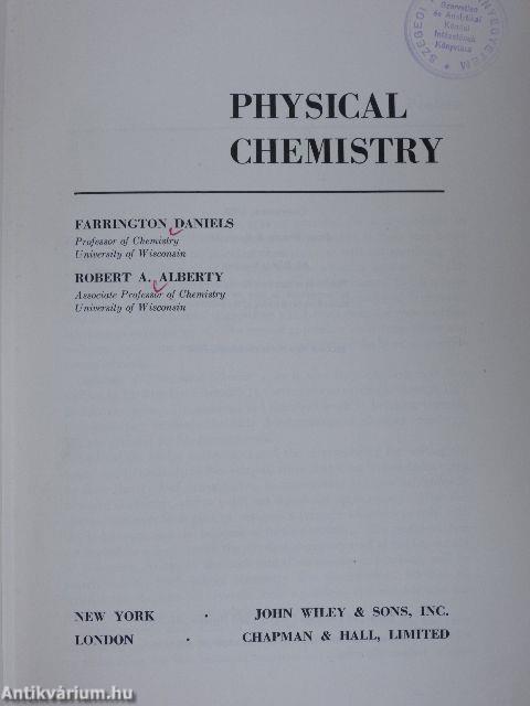 Physical Chemistry