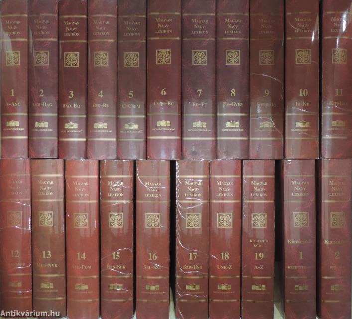 Magyar Nagylexikon 1-19./Kronológia 1-2.