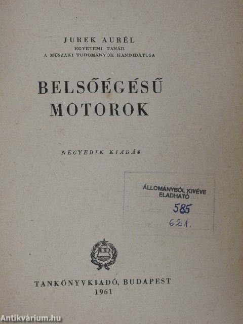 Belsőégésű motorok