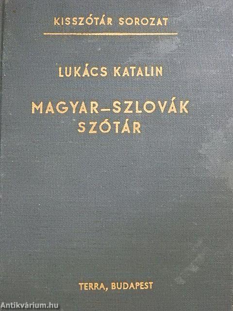 Magyar-szlovák szótár