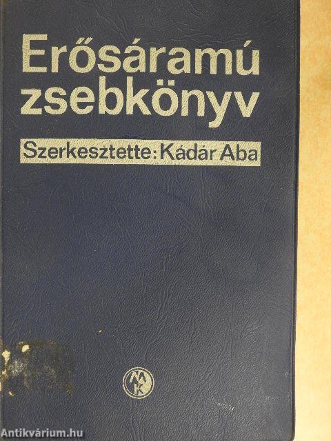 Erősáramú zsebkönyv