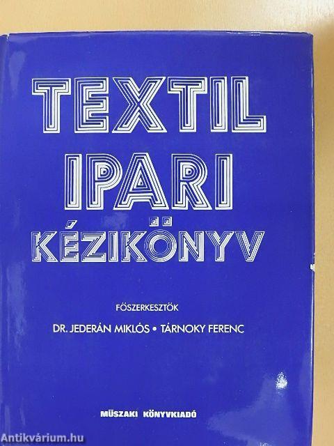 Textilipari kézikönyv