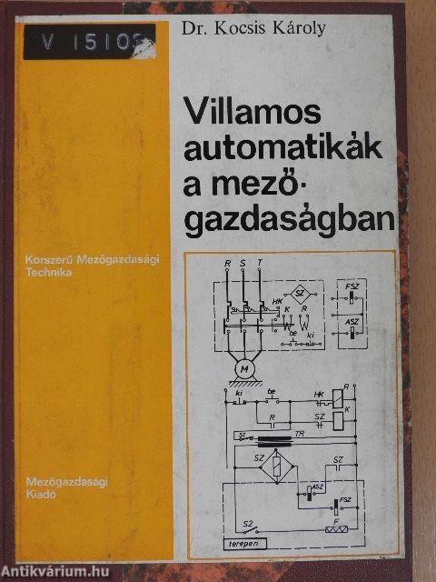 Villamos automatikák a mezőgazdaságban