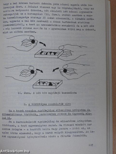 Munkaügyi Szakkönyv - Szervezési és ergonómiai ismeretek