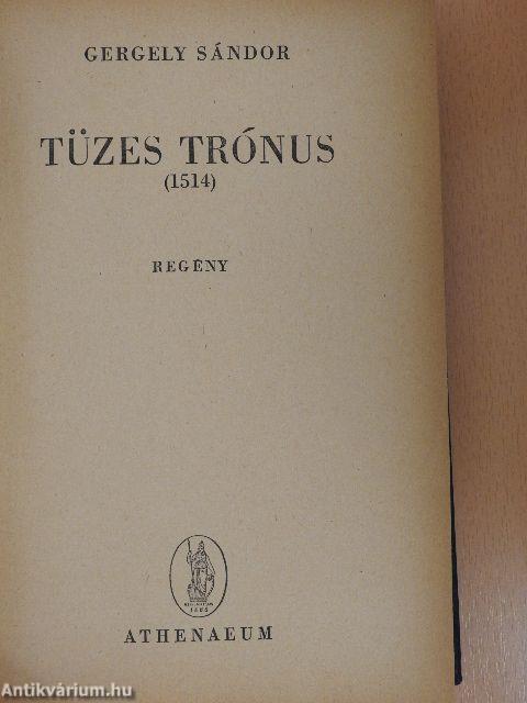 Tüzes trónus