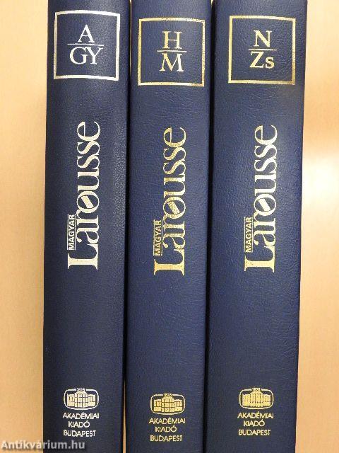 Magyar Larousse Enciklopédia 1-3.