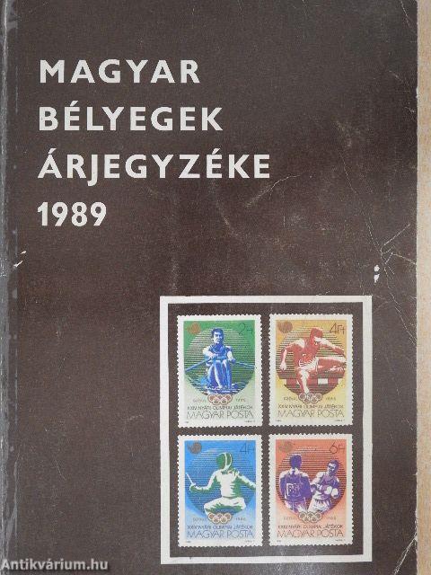 Magyar bélyegek árjegyzéke 1989