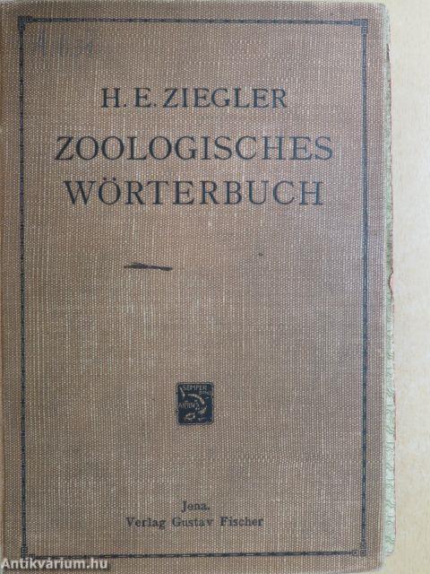 Zoologisches Wörterbuch