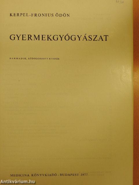 Gyermekgyógyászat