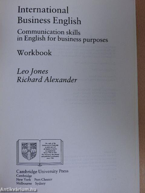 International Business English - Workbook