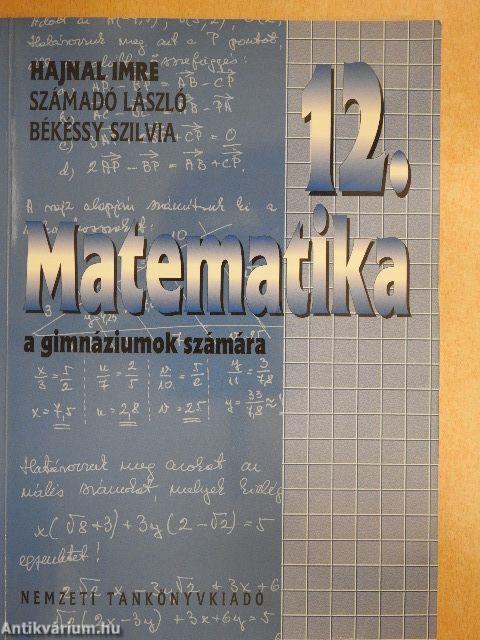 Matematika 12.