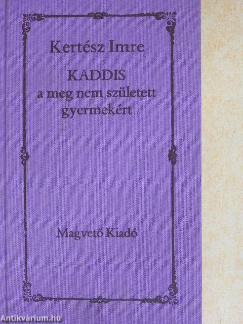 Kaddis a meg nem született gyermekért