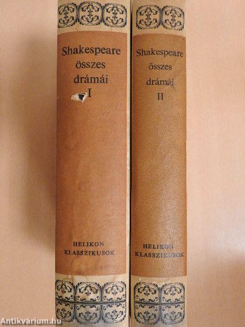 Shakespeare összes drámái I-II.