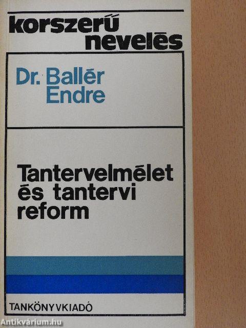 Tantervelmélet és tantervi reform