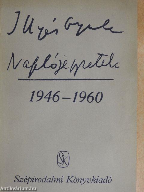 Naplójegyzetek 1946-1960