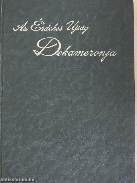 Az Érdekes Ujság Dekameronja III. (töredék)