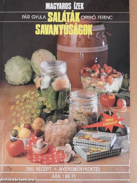 Saláták, savanyúságok