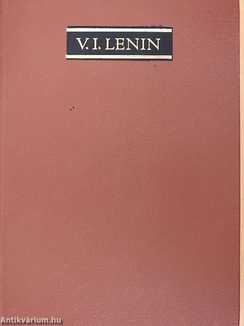 V. I. Lenin összes művei 51.