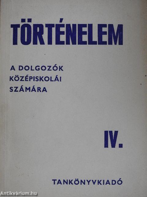 Történelem IV.