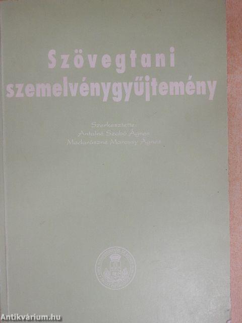 Szövegtani szemelvénygyűjtemény