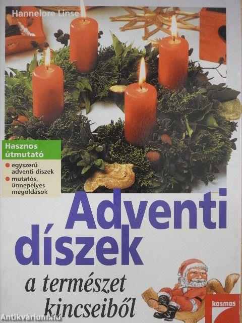 Adventi díszek a természet kincseiből