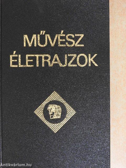 Művész életrajzok