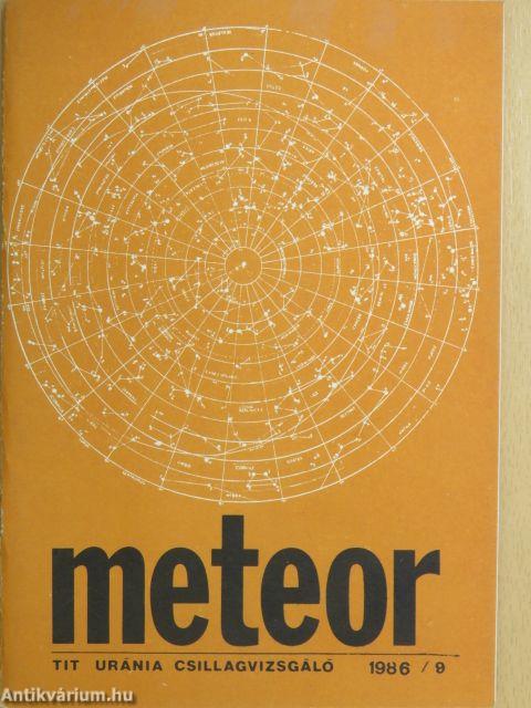 Meteor 1986/9.