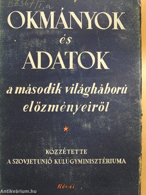 Okmányok és adatok I-II.