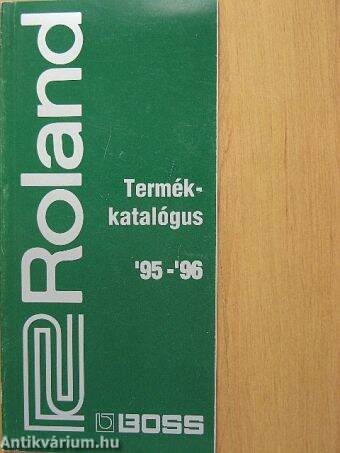Roland termékkatalógus '95-'96
