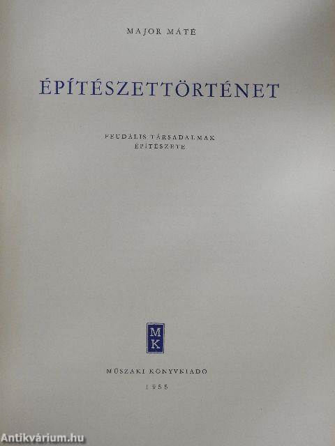 Építészettörténet II.