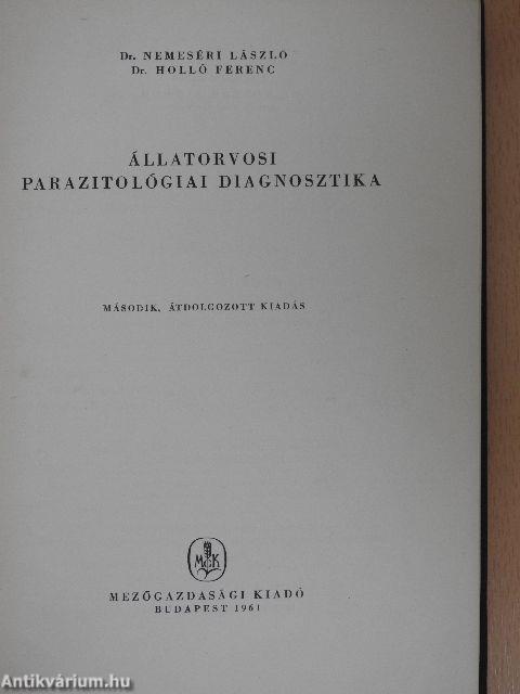 Állatorvosi parazitológiai diagnosztika