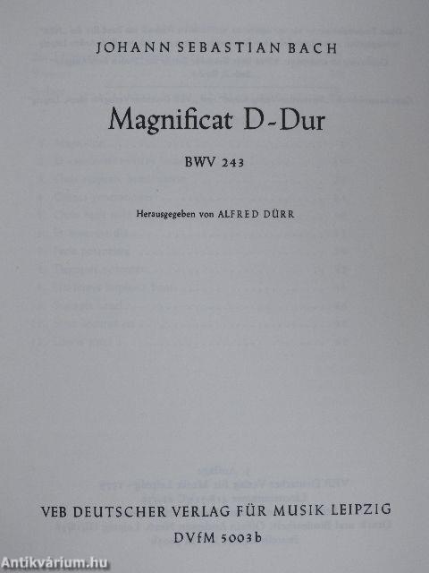 Magnificat D-dur