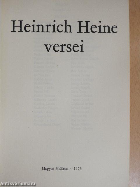 Heinrich Heine versei