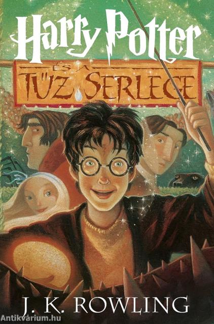 Harry Potter és a Tűz Serlege - kemény táblás