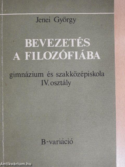 Bevezetés a filozófiába