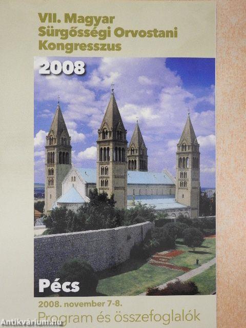 VII. Magyar Sürgősségi Orvostani Kongresszus 2008