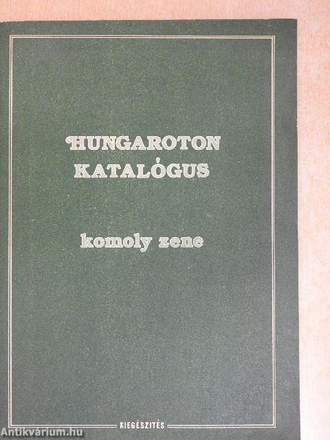 Hungaroton katalógus